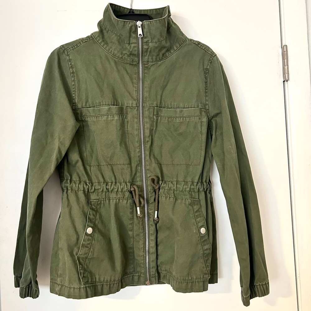 2016 Old Navy Olive Utility Jacket